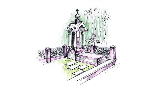 Авторский эскиз памятника 02