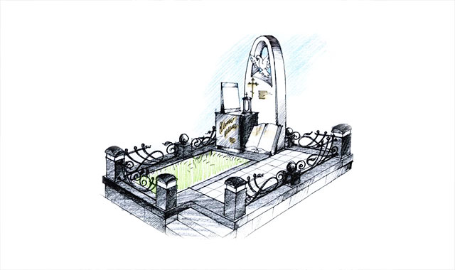 Авторский эскиз памятника 03